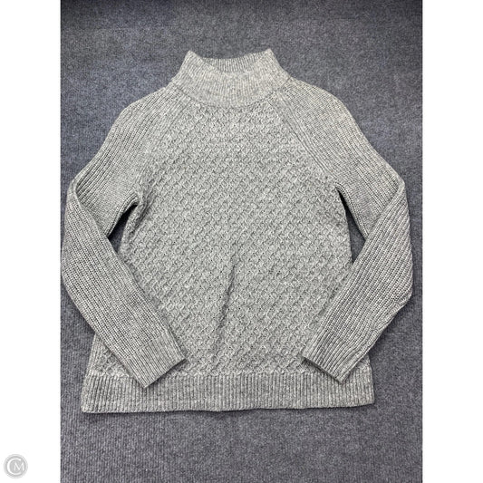 Sweater By Talbots In Grey, Size: Mp