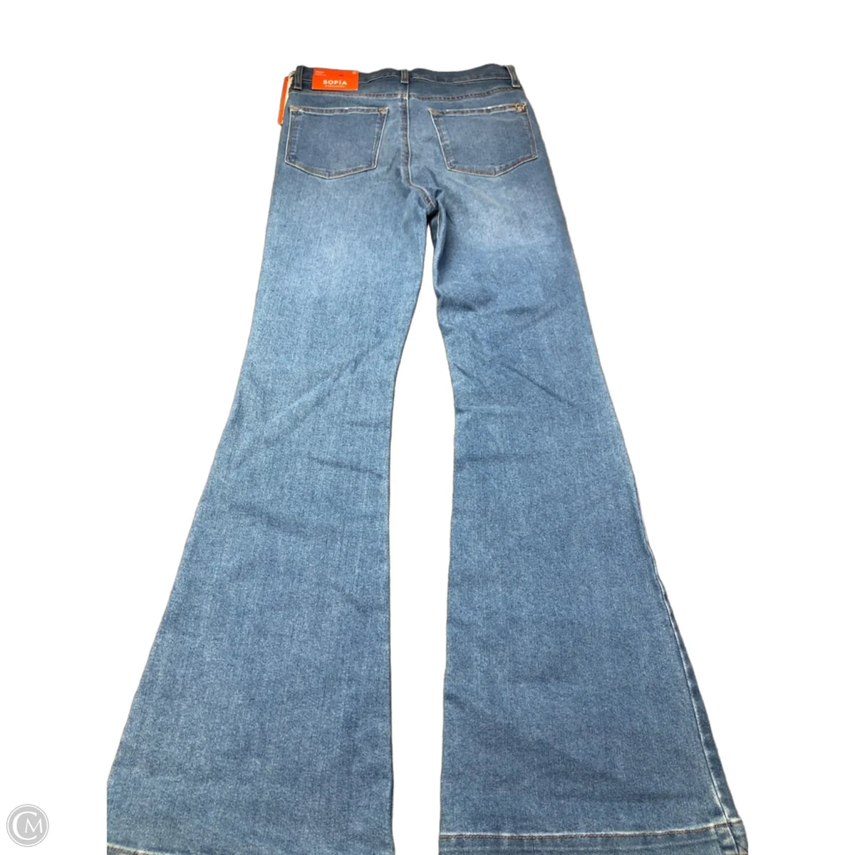 Jeans Flared By Sofia By Sofia Vergara In Blue Denim, Size: 2