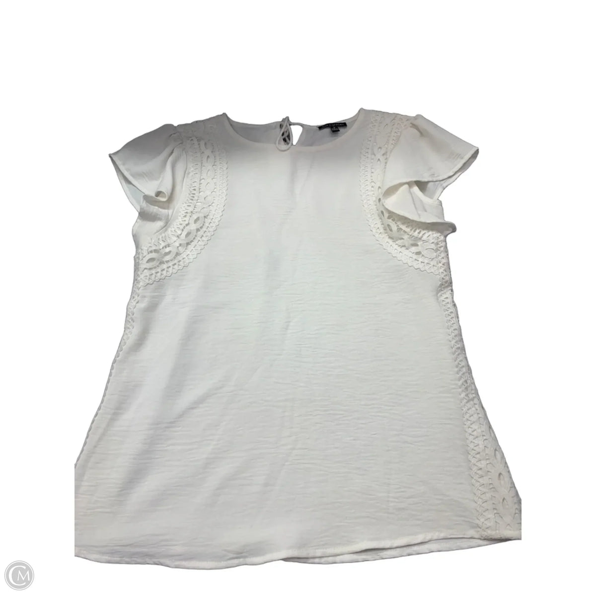 Top Sleeveless Basic By Ava & Grace In White, Size: S