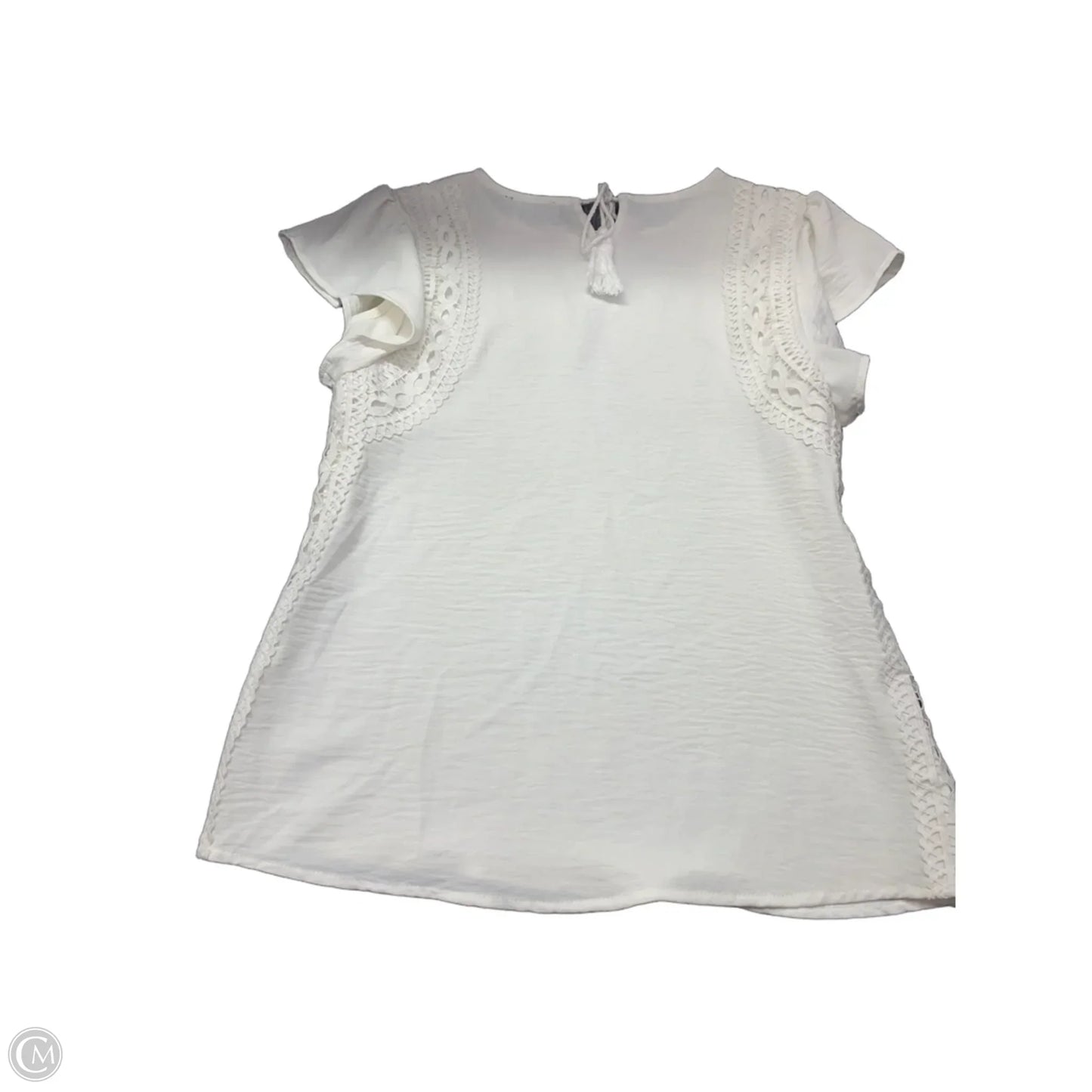 Top Sleeveless Basic By Ava & Grace In White, Size: S