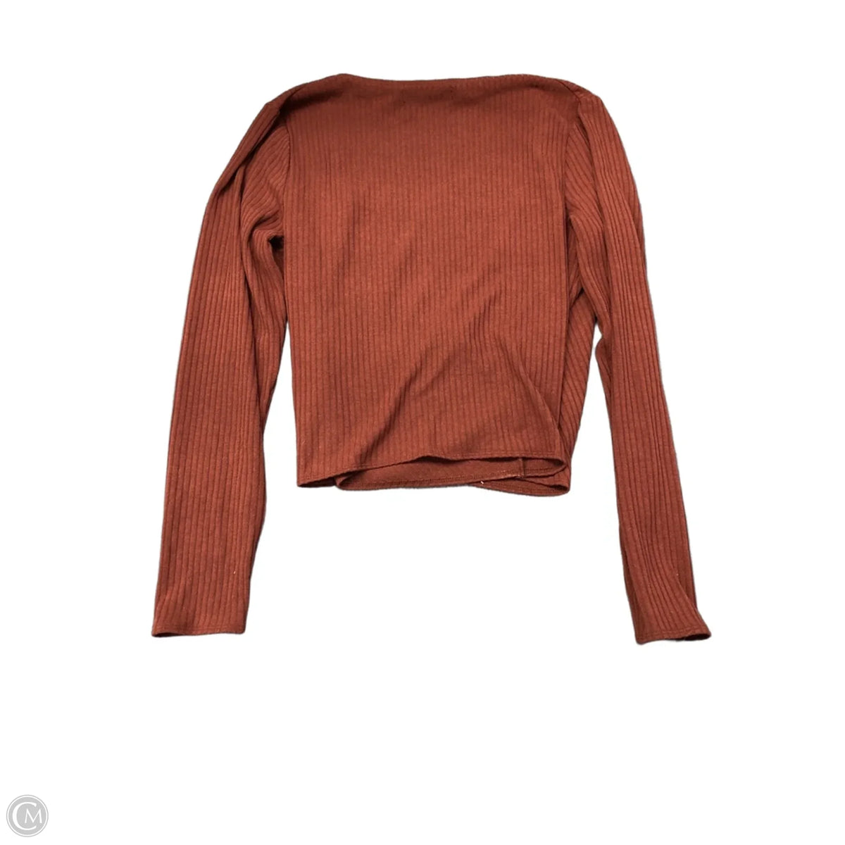 Top Long Sleeve Basic By Abercrombie And Fitch In Red, Size: M