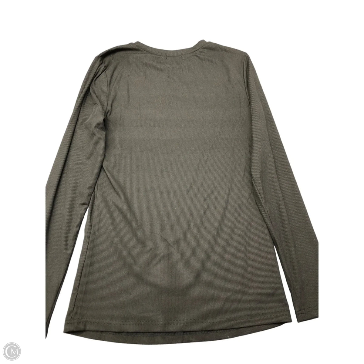 Top Long Sleeve Basic By Ekouaer In Black, Size: L