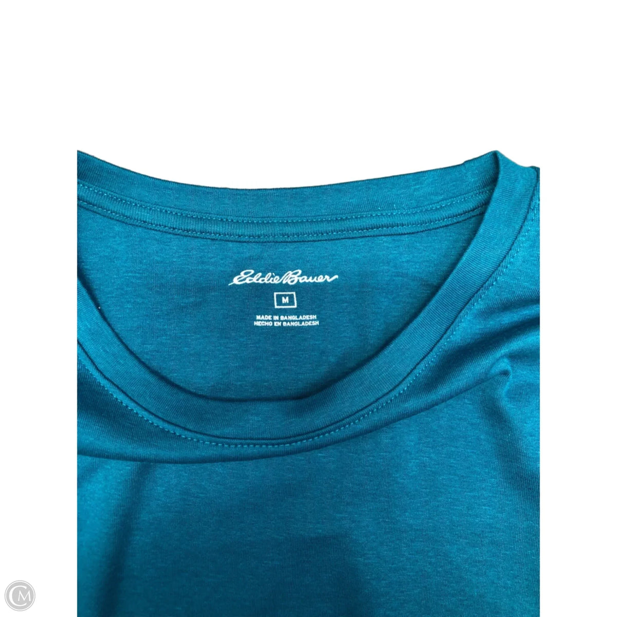 Top Long Sleeve Basic By Eddie Bauer In Blue, Size: M