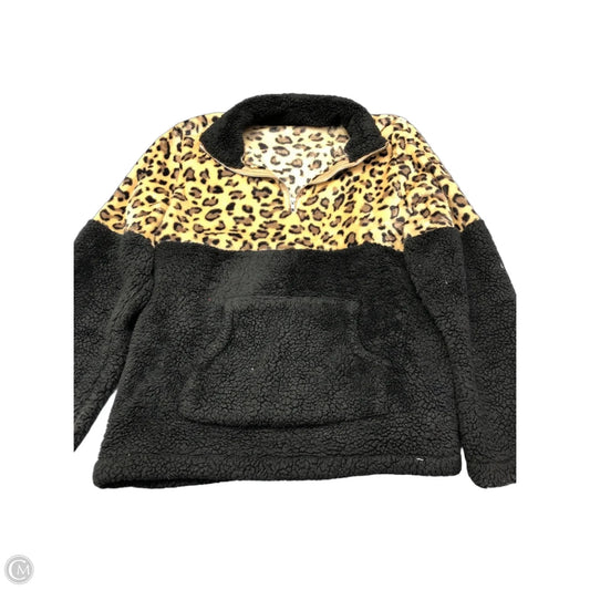 Sweatshirt Collar By Clothes Mentor In Animal Print, Size: Xl