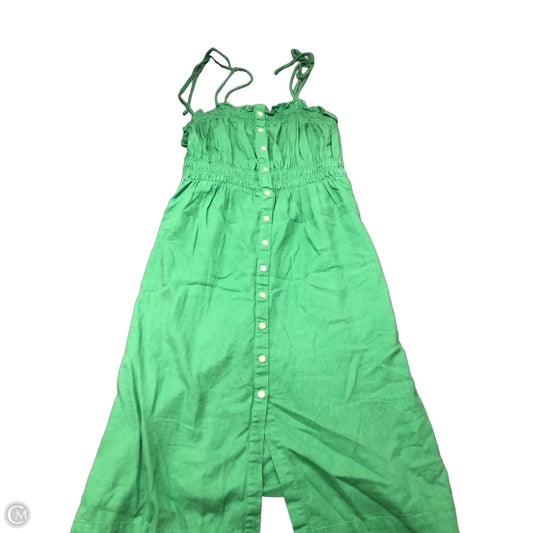 Dress Casual Midi By Universal Thread In Green, Size: Xxl