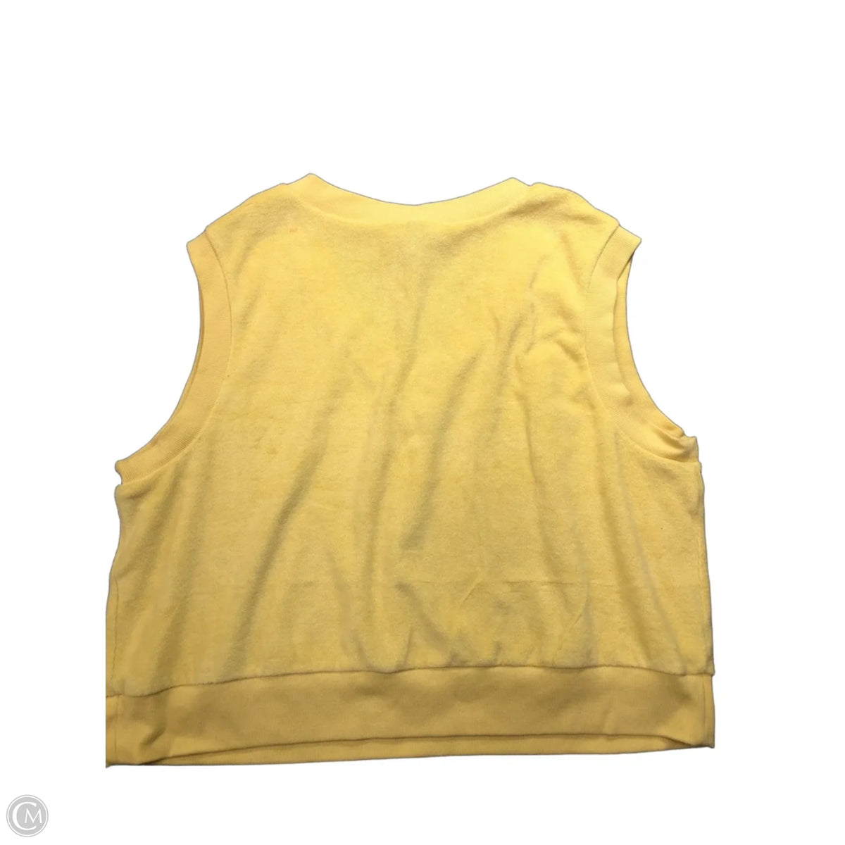 Vest Sweater By Universal Thread In Yellow, Size: Xl