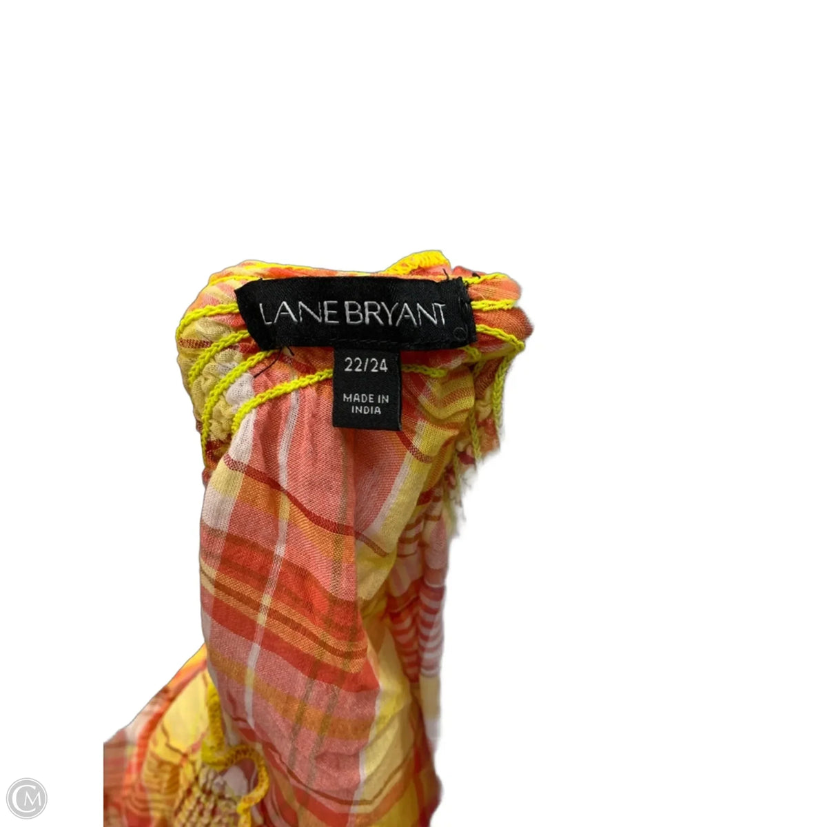 Top Long Sleeve By Lane Bryant In Plaid Pattern, Size: 22