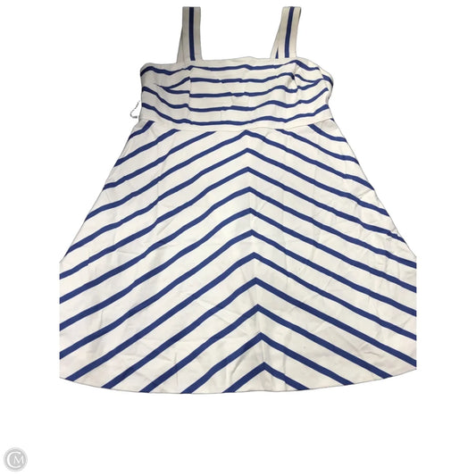 Dress Casual Midi By Draper James In Striped Pattern, Size: 16