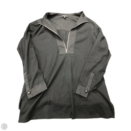 Sweatshirt Designer By Lafayette 148 In Black, Size: L