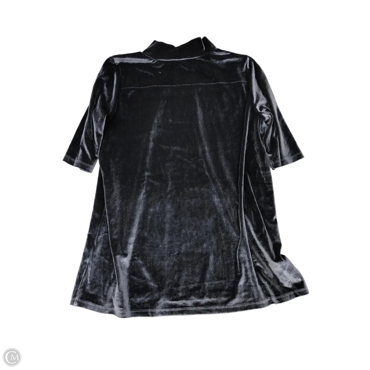 Top Short Sleeve By Loft In Blue, Size: M