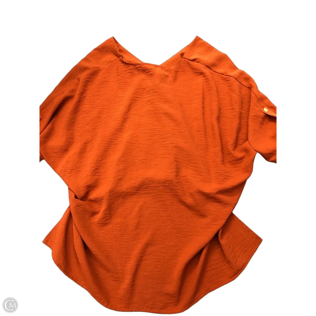 Top Short Sleeve By Entro In Orange, Size: S