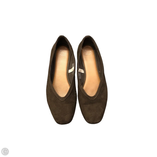 Shoes Flats By A New Day In Brown, Size: 8