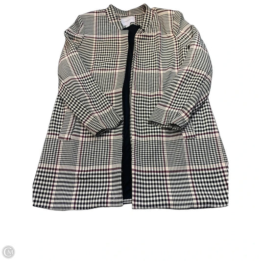 Blazer By Carolina Belle In Black & Cream, Size: Xl