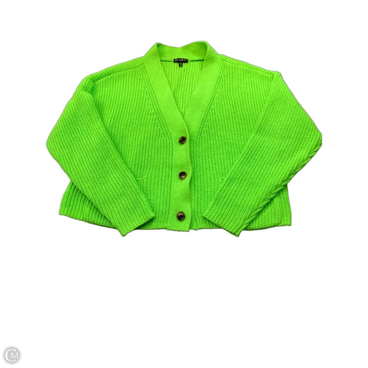 Cardigan By Clothes Mentor In Green, Size: L