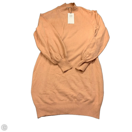Dress Sweater By Exlura In Pink, Size: L