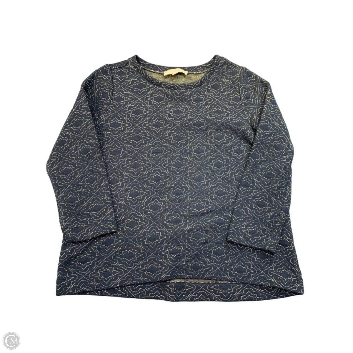 Top Long Sleeve By Loft In Blue, Size: M