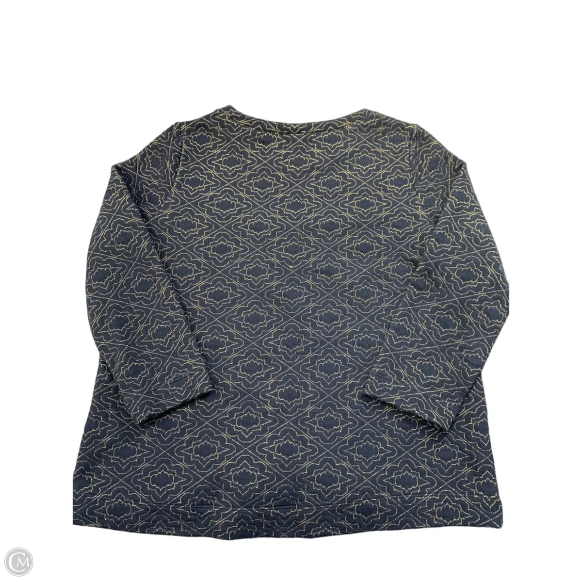 Top Long Sleeve By Loft In Blue, Size: M