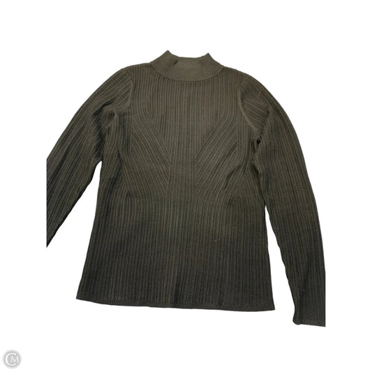 Top Long Sleeve By White House Black Market In Black, Size: M