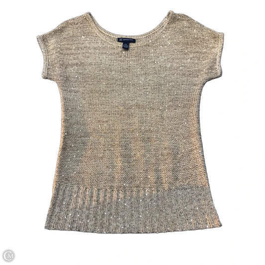 Vest Sweater By Inc In Tan, Size: S