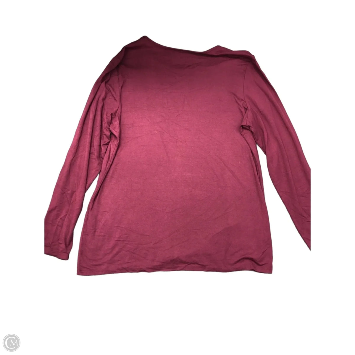 Top Long Sleeve Basic By Chicos In Purple, Size: 12