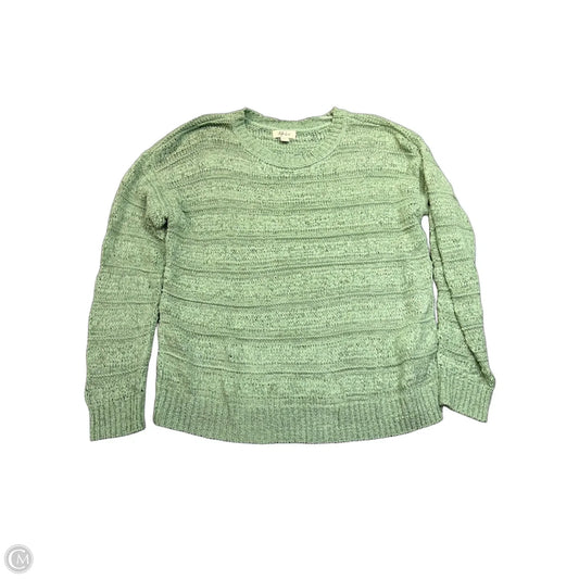 Sweater By Style And Company In Green, Size: Lp