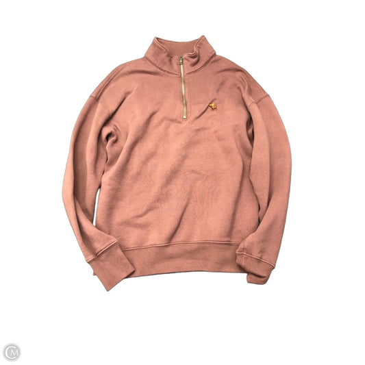 Sweatshirt Collar By Abercrombie And Fitch In Purple, Size: Xs
