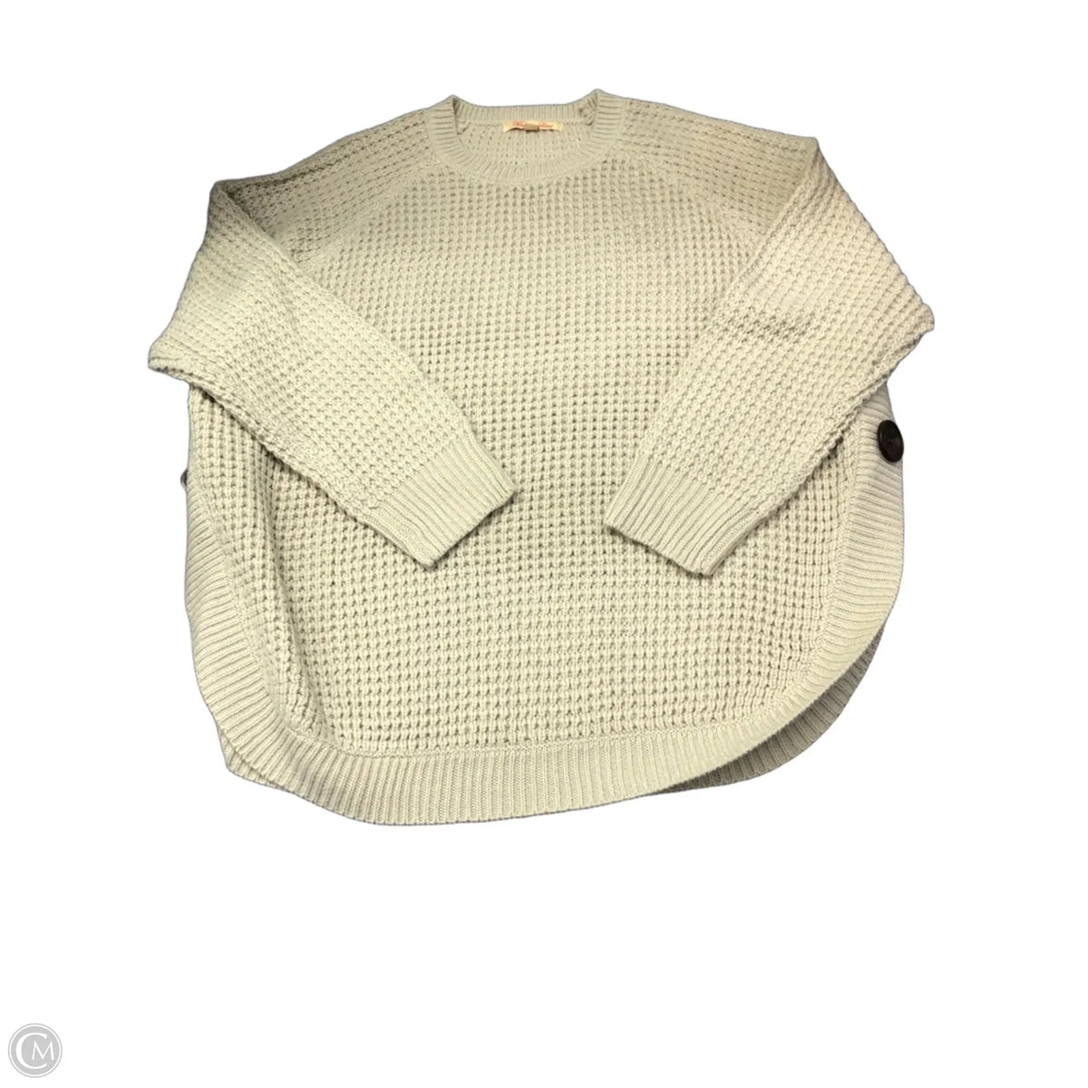 Sweater By Clothes Mentor In Grey, Size: L