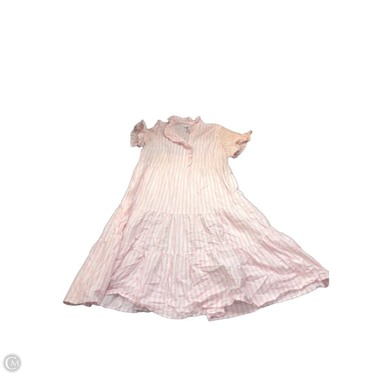 Dress Casual Midi By Crown And Ivy In Striped Pattern, Size: L