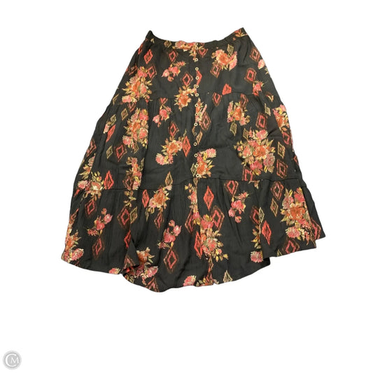 Skirt Midi By Coldwater Creek In Floral Print, Size: Sp
