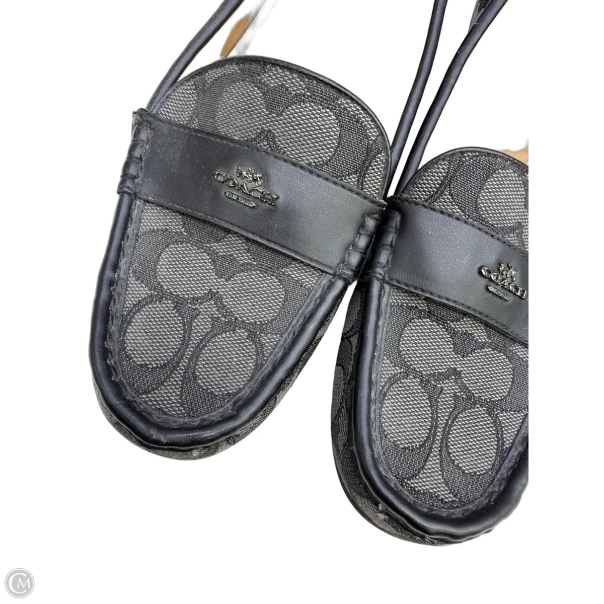 Shoes Designer By Coach In Grey, Size: 9.5