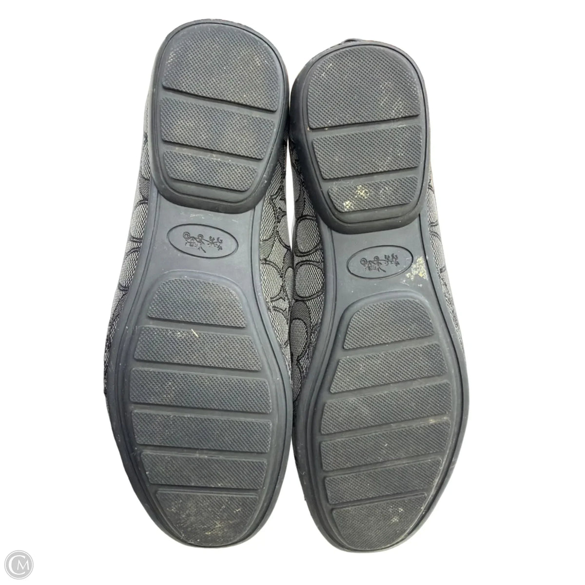 Shoes Designer By Coach In Grey, Size: 9.5