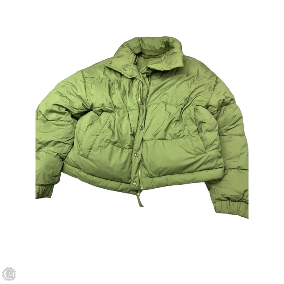 Jacket Puffer & Quilted By American Eagle In Green, Size: S