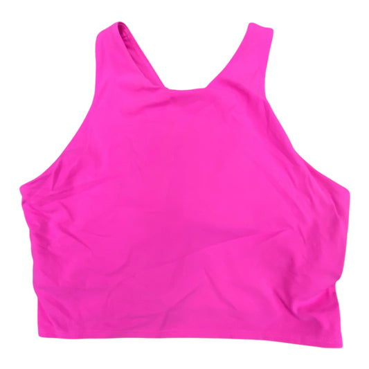 Athletic Bra By Athleta In Pink, Size:L