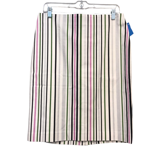 Skirt Mini & Short By Ann Taylor In Striped Pattern, Size:6