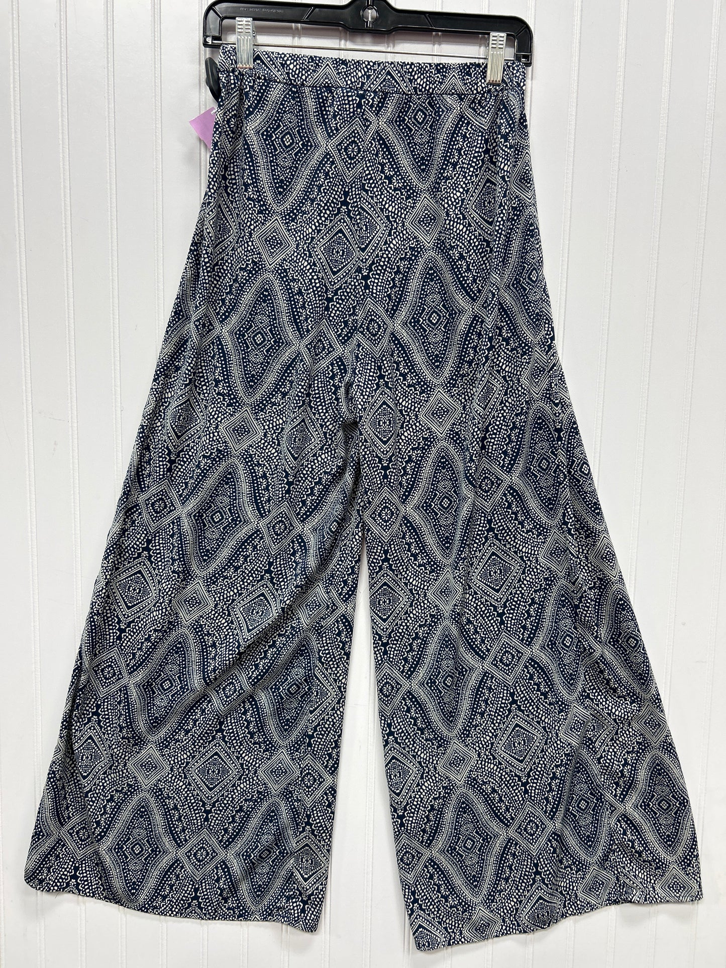 Pants Linen By H&M In Blue, Size:2