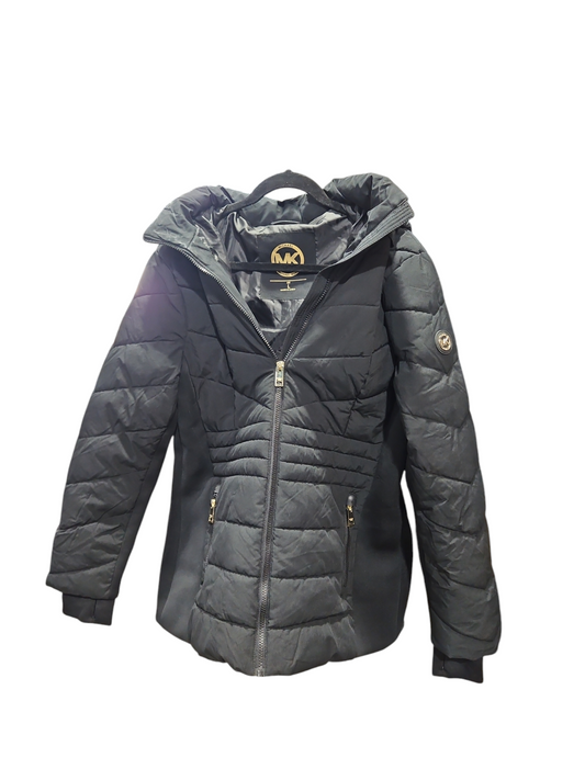 Coat Puffer & Quilted By Michael By Michael Kors In Black, Size: L