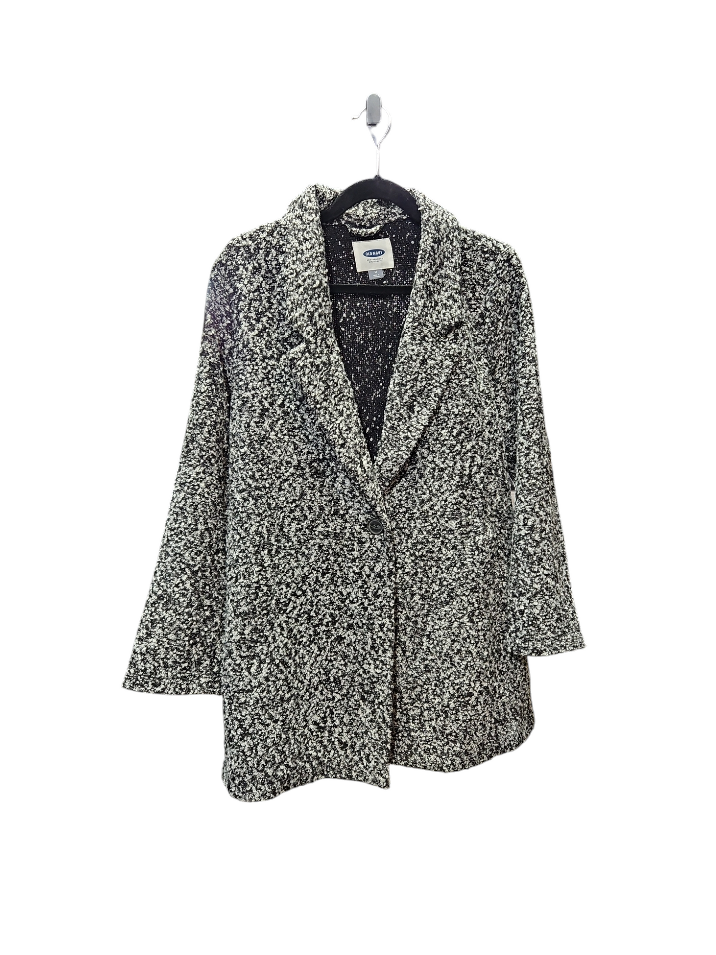 Coat Other By Old Navy In Black & Grey, Size: M