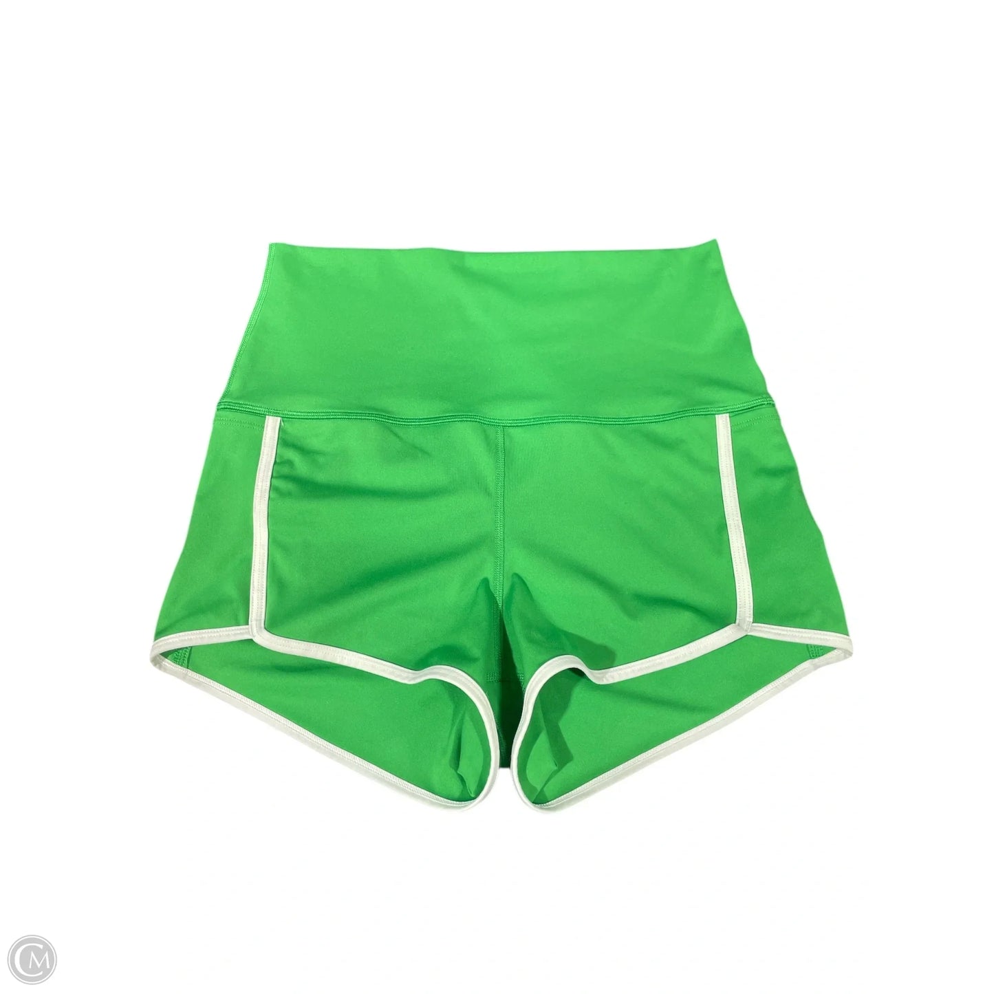 Athletic Shorts By Free People In Green & White, Size: L