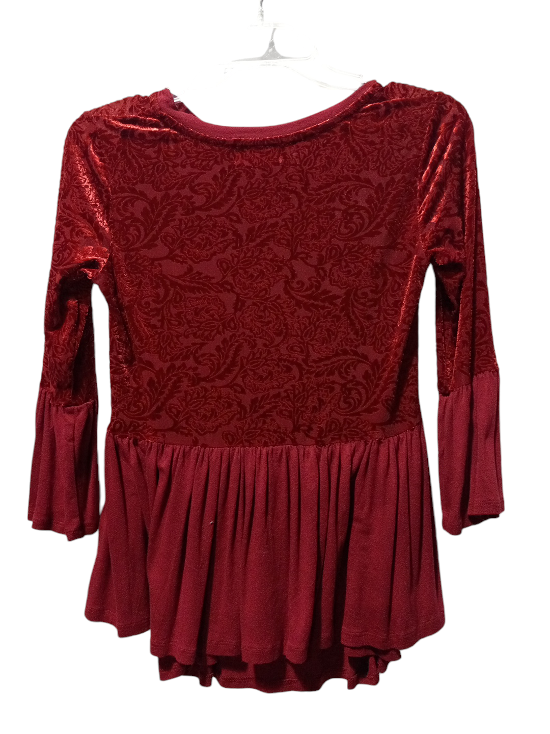 Top Long Sleeve By Altard State In Red, Size: S