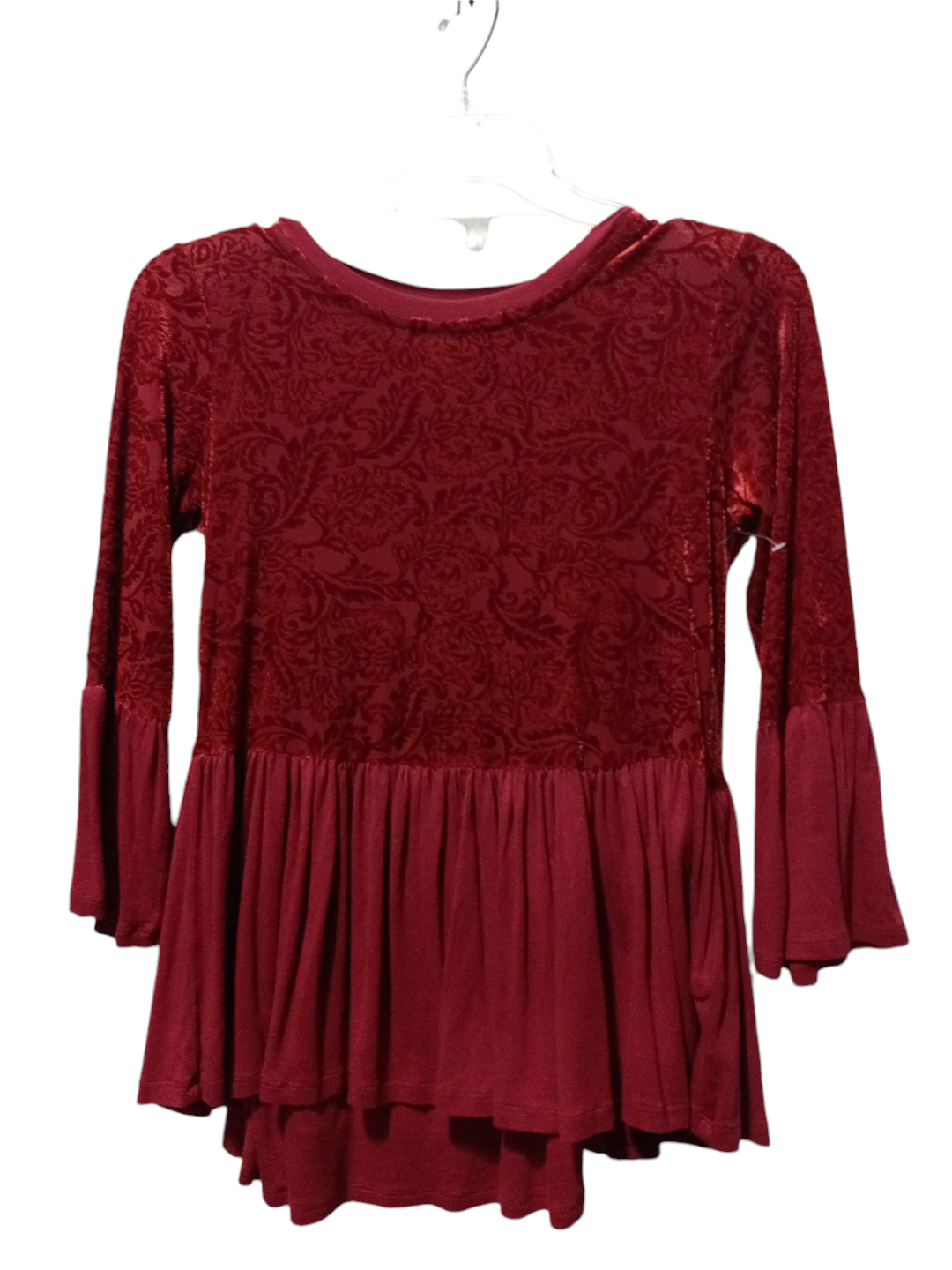 Top Long Sleeve By Altard State In Red, Size: S