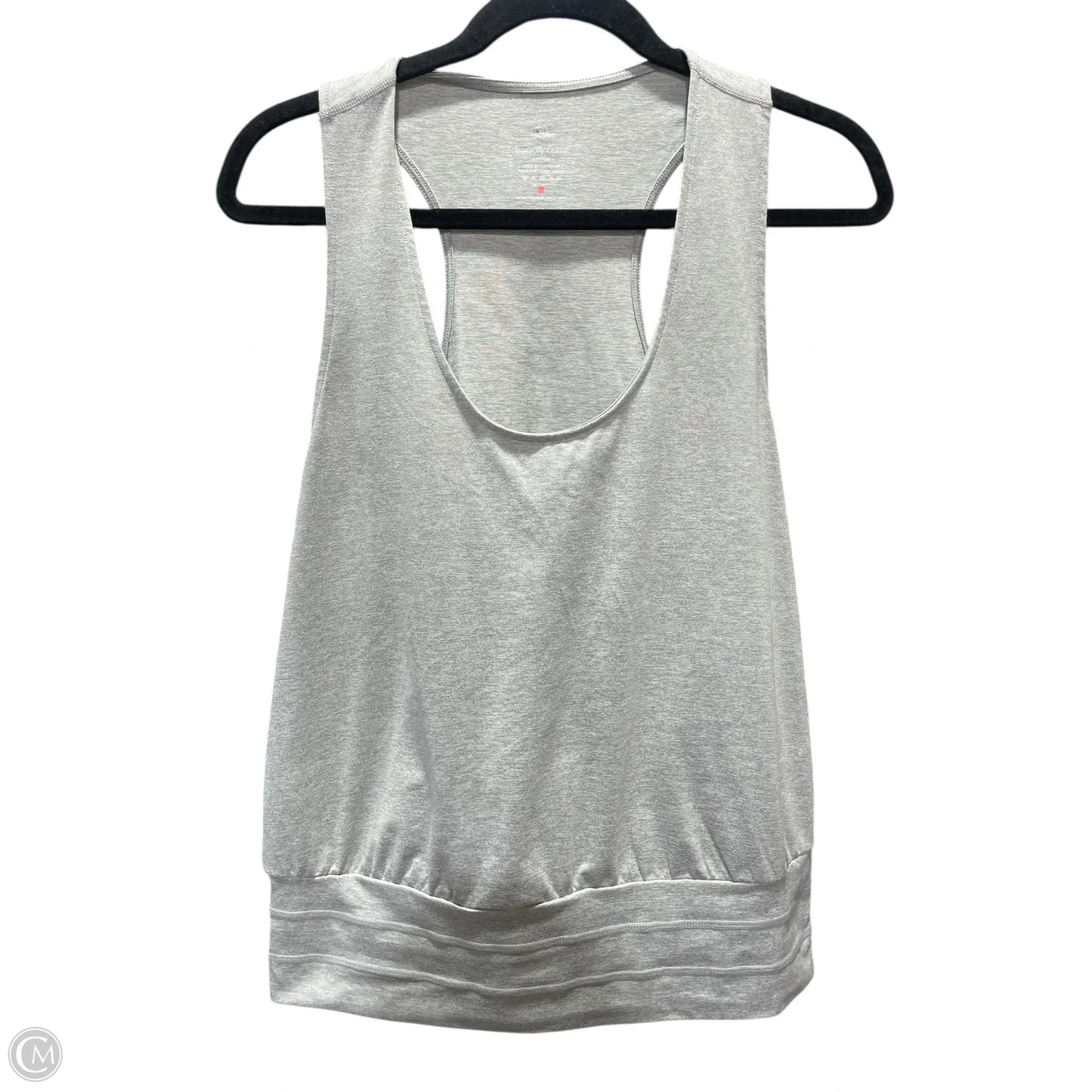 Athletic Tank Top By Sweaty Betty In Grey, Size: Xl
