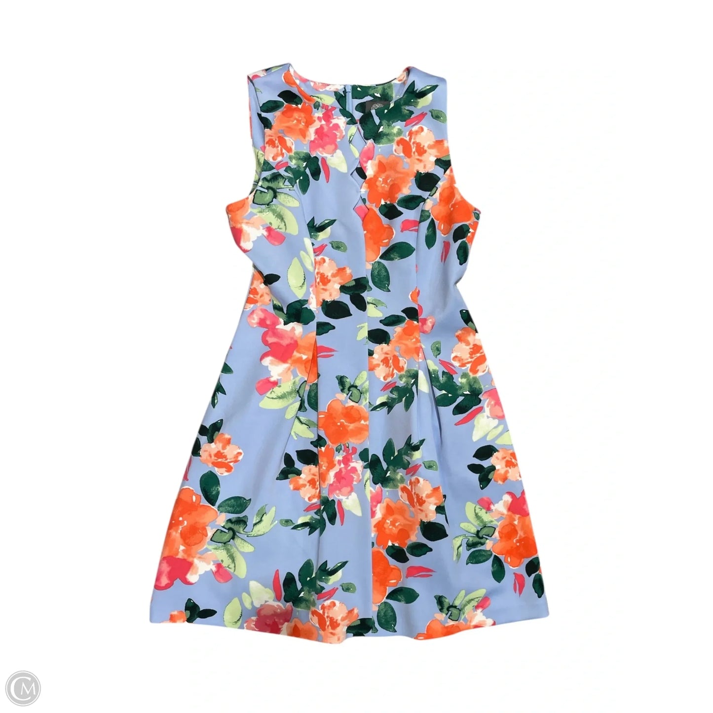 Dress Casual Midi By Vince Camuto In Floral Print, Size: 6