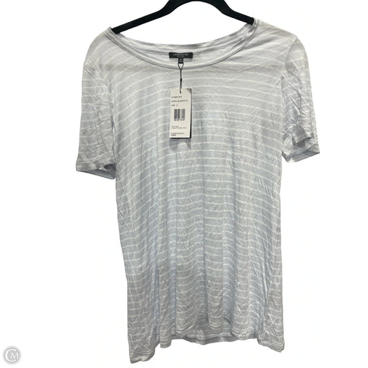 Top Short Sleeve Designer By Lafayette 148 In Striped Pattern, Size: S