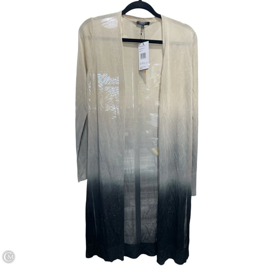 Cardigan Designer By Lafayette 148 In Black & Brown, Size: S