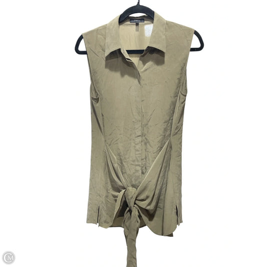 Tunic Sleeveless By Theory In Green, Size: M