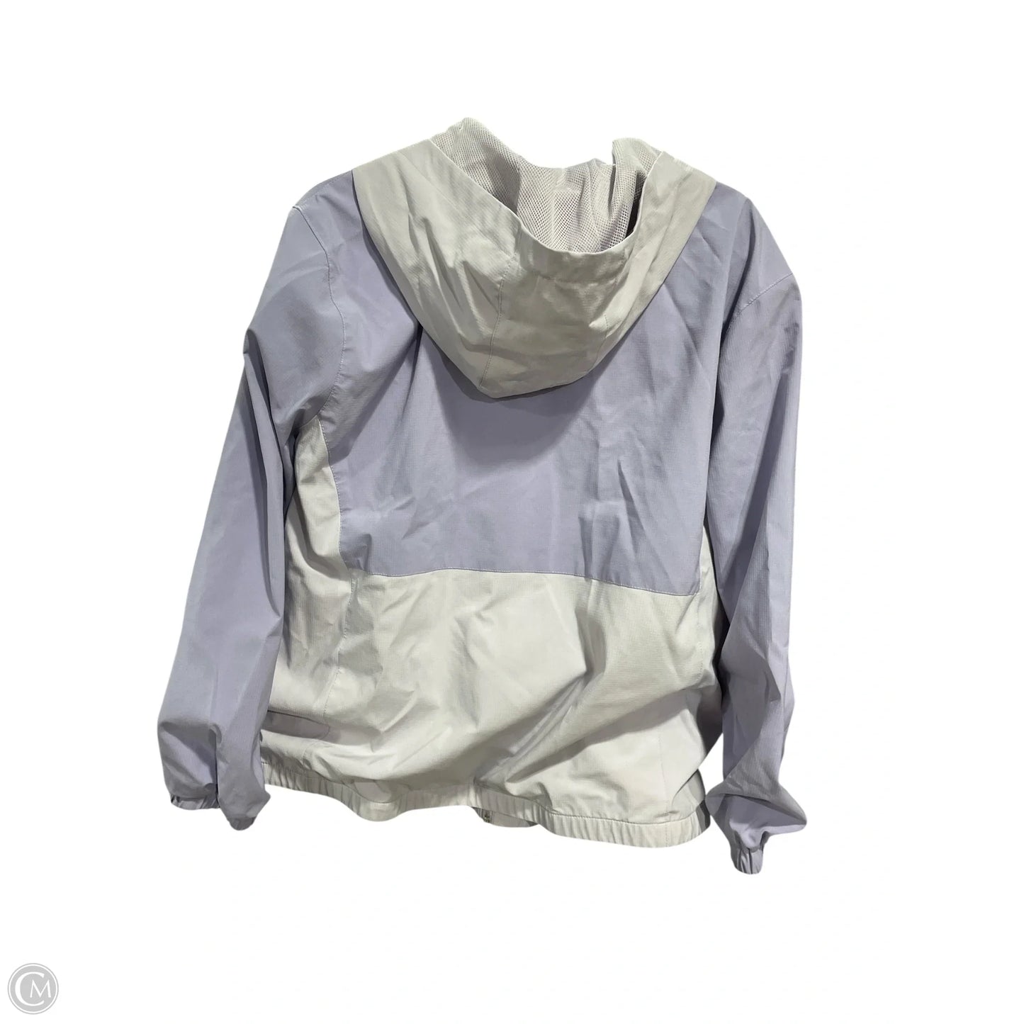 Jacket Windbreaker By Clothes Mentor In Purple, Size: L