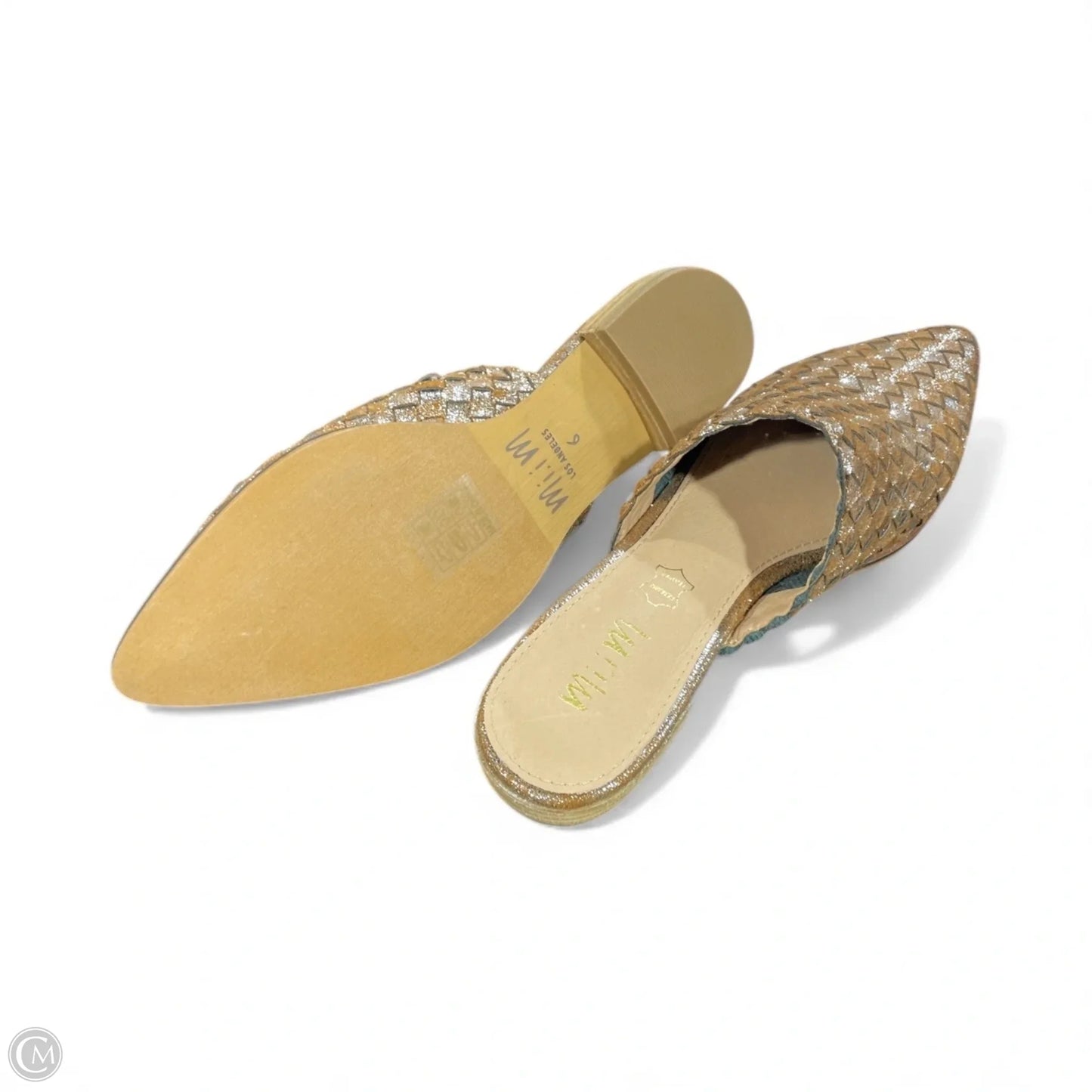 Shoes Flats By Clothes Mentor In Brown, Size: 6