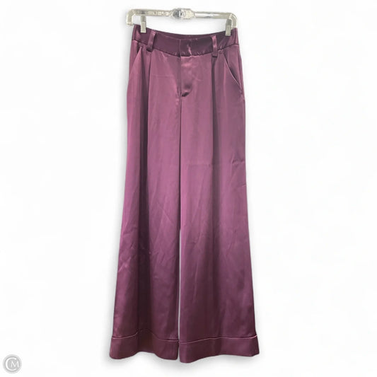 Pants Designer By Alice + Olivia In Purple, Size: 2