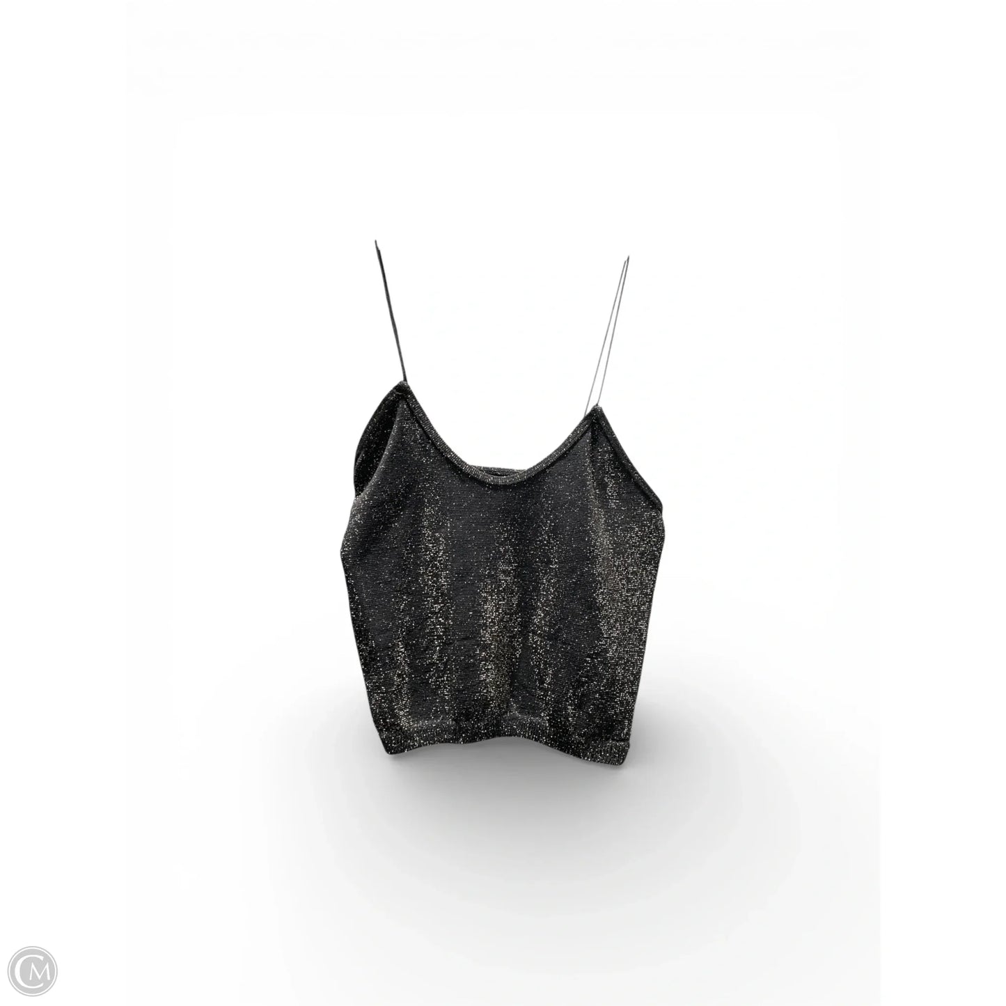 Blouse Sleeveless By Free People In Black & Gold, Size: Xs