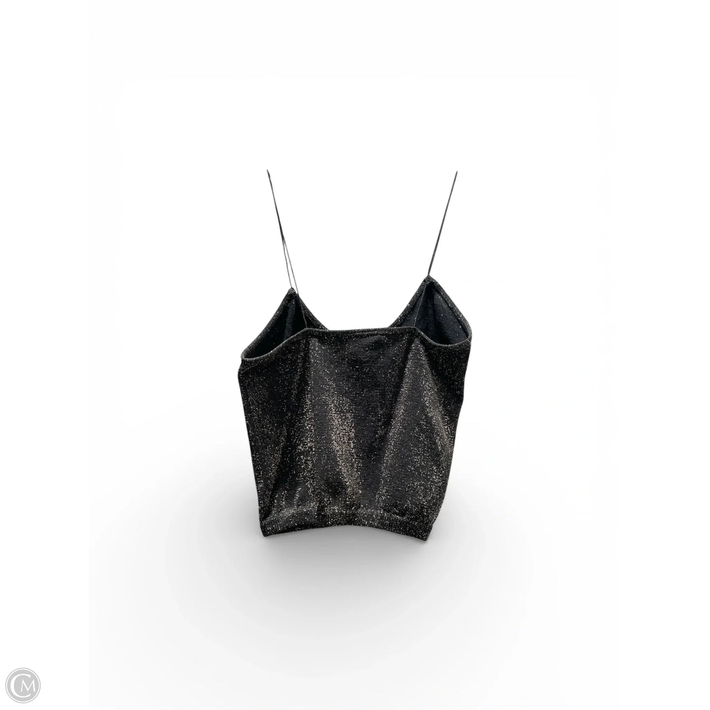 Blouse Sleeveless By Free People In Black & Gold, Size: Xs